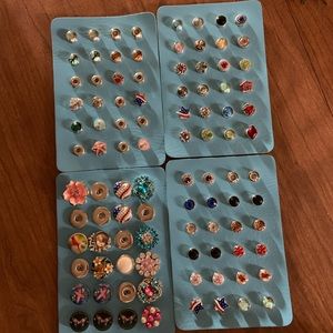 Huge Lot Miscellaneous Snaps for Snap Jewelry